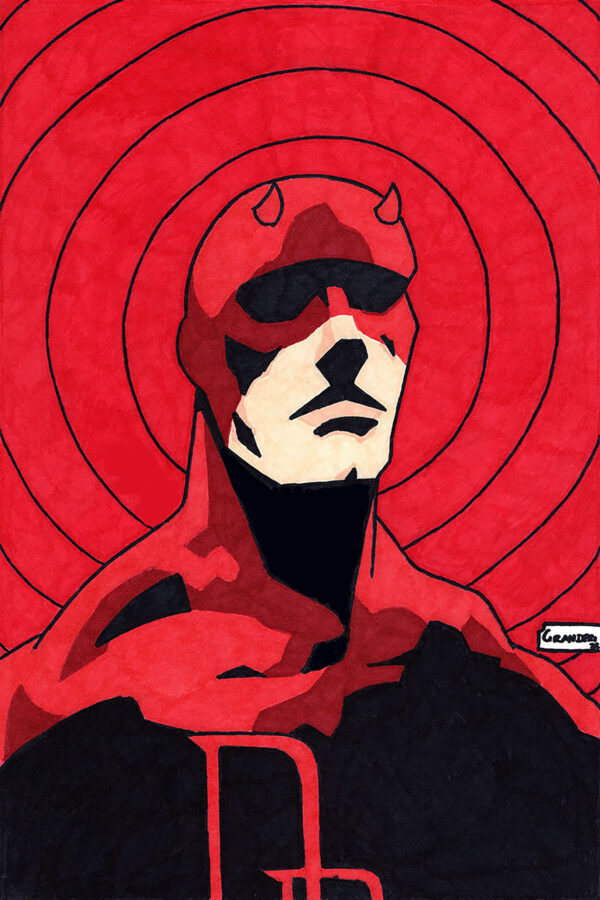 Daredevil Radar Print